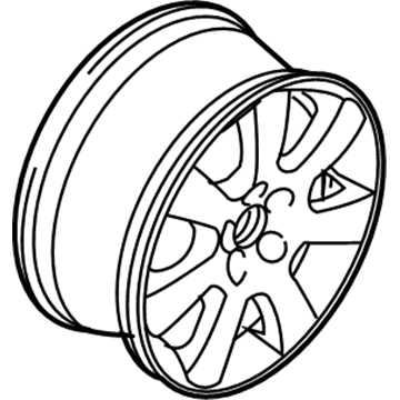 Volkswagen Beetle Alloy Wheels - 1C0-601-025-H-091
