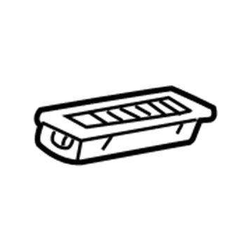 Volkswagen 705-819-071-E91 Air Outlet