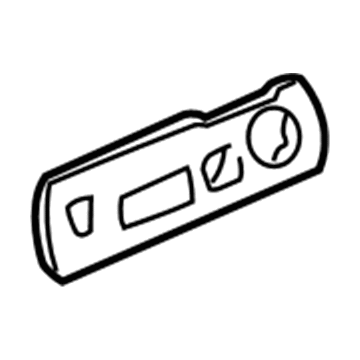 Volkswagen 7D0-857-318 Lower Bracket