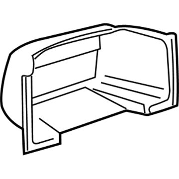 Volkswagen 7D0-857-237-A-01C Compartment Trim