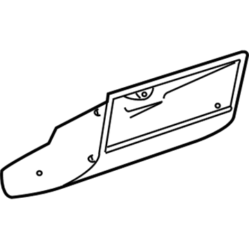 Volkswagen Glove Box - 701-857-095-E91