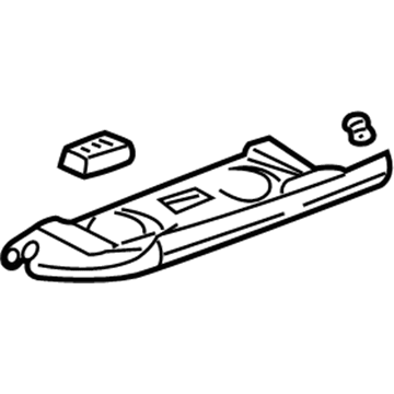 Volkswagen 701-857-123-E91 Glove Box Door