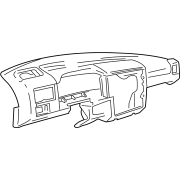 Volkswagen 7D1-857-007-R-8EL Instrument Panel