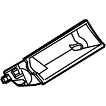 Volkswagen 7P6-857-130-B Storage Compart Insert