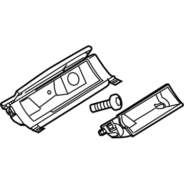 Volkswagen Touareg Ashtray - 7P1-857-961-D-9B9