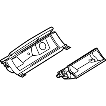 Volkswagen 7P1-863-071-H-9B9 Storage Compart