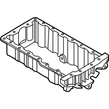 Volkswagen Passat Oil Pan - 04L-103-603