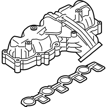 Volkswagen Intake Manifold - 03L-129-711-AN