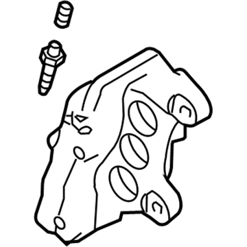 Volkswagen Touareg Brake Caliper - 7L6-615-123-T