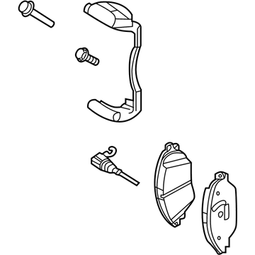 Volkswagen 3Q0-615-125 Caliper Mount