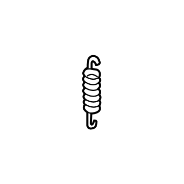 Volkswagen 431-609-715 Tension Spring