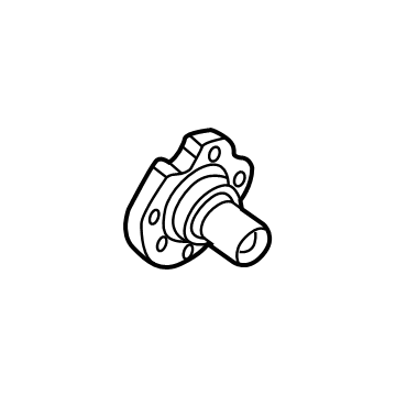 Volkswagen Jetta Stub Axle - 5C0-501-117-B