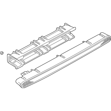 Volkswagen Third Brake Light - 1E0-945-097-B
