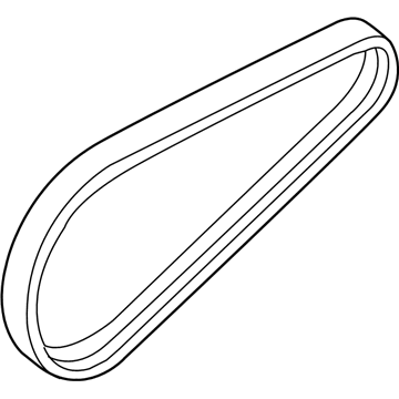 Volkswagen 06B-260-849-B A/C Belt
