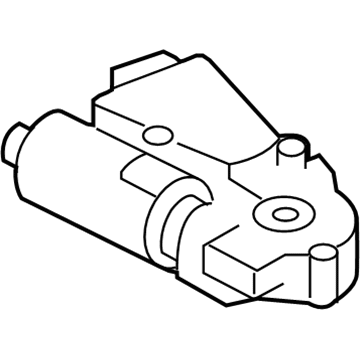 Volkswagen Eos Sunroof Motor - 1Q0-959-591-C