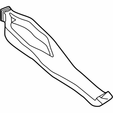 Volkswagen 5H0-864-254-A Front Duct