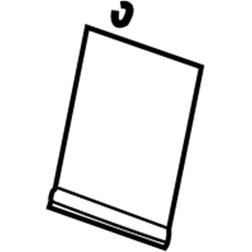 Volkswagen 3D0-885-637 Compartment Door