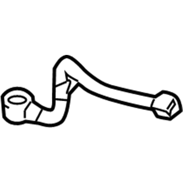 Volkswagen Phaeton Power Steering Hose - 3D1-422-897-J