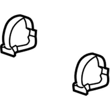 Volkswagen 3D1-422-481-B Clamp