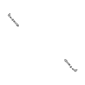 Volkswagen Phaeton Tie Rod End - 4E0-419-801-E