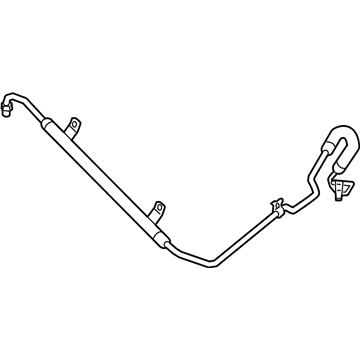 Volkswagen Routan Power Steering Hose - 7B0-422-893-E