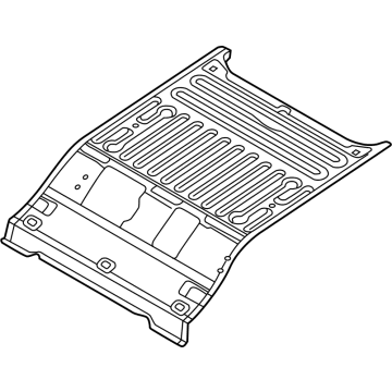 Volkswagen 1EA-802-063-A Floor Pan