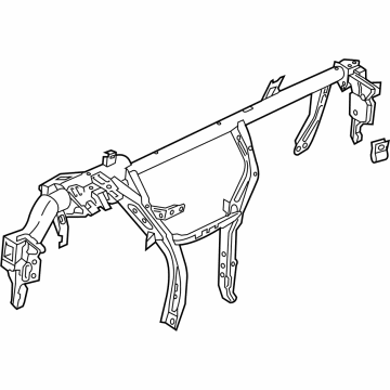 Volkswagen 2GJ-857-017-A Reinforcement Beam