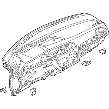 Volkswagen Taos Instrument Cluster - 2GJ-857-003-C-FLG