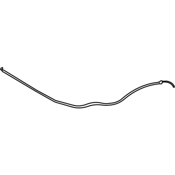 Volkswagen GTI Hood Release Cable - 5H1-823-535-A