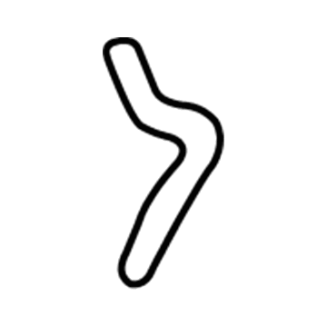 Volkswagen Beetle Radiator Hose - 1C0-121-096-R