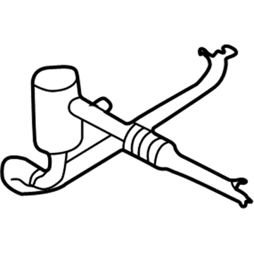 Volkswagen R32 A/C Hose - 1J1-820-743-AK