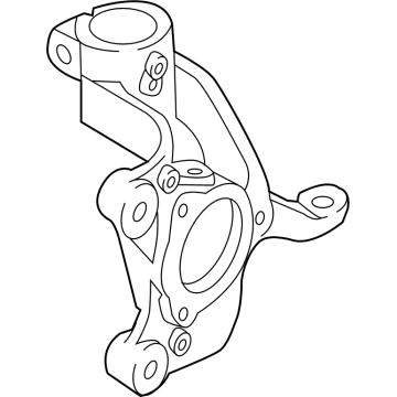 Volkswagen Golf R Steering Knuckle - 5WA-407-254-B