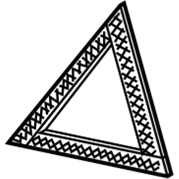 Volkswagen 8K0-860-251 Warning Triangle