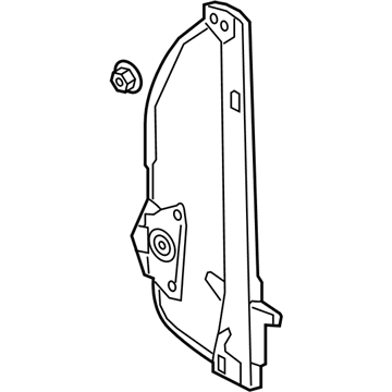 Volkswagen Tiguan Window Regulator - 5NN-839-462-A