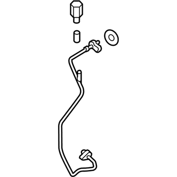 Volkswagen Touareg A/C Hose - 7P0-820-744-E