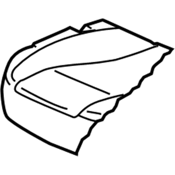 Volkswagen 7L6-881-405-AG-2V4 Cushion Cover