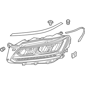 Volkswagen Passat Headlight - 561-941-774-A