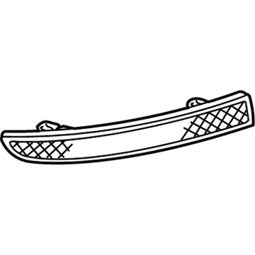 Volkswagen R32 Bumper Reflector - 1K6-945-105-A