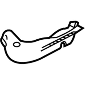 Volkswagen 1K6-807-739 Mount Plate