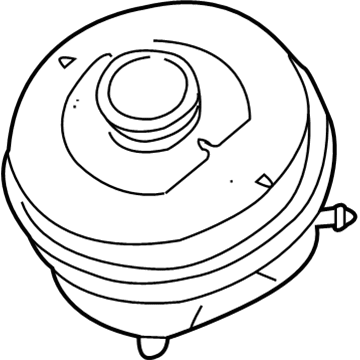 Volkswagen Brake Master Cylinder Reservoir - 8E0-611-301-G