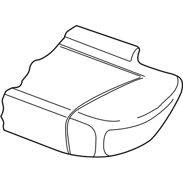 Volkswagen Passat Seat Cushion Pad - 561-885-319-S
