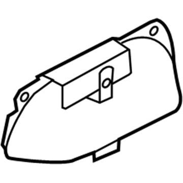 Volkswagen 7P0-809-744 Baffle
