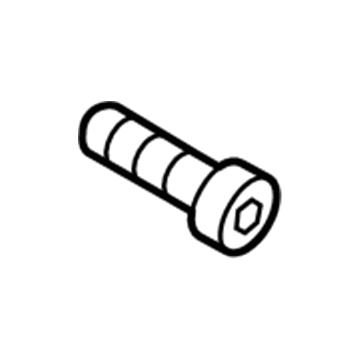 Volkswagen N-106-706-01 Rear Trim Screw