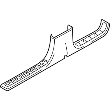 Volkswagen 7L0-853-369-E-31X Sill Plate