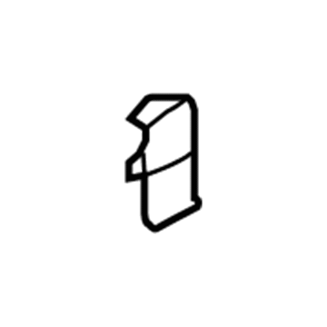 Volkswagen 7L0-867-787 Cowl Trim Retainer