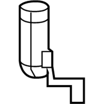 Volkswagen A/C Accumulator - 7B0-820-191