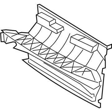 Volkswagen 7P6-121-293-E Cooling Duct