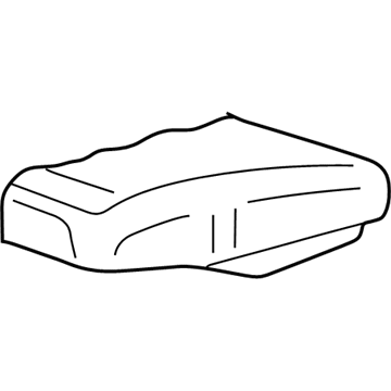 Volkswagen EuroVan Seat Cushion Pad - 701-881-376-A