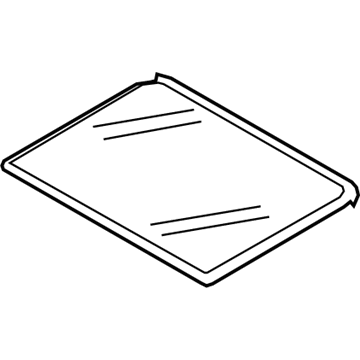 Volkswagen 5G9-877-056-9B9 Sunroof Glass