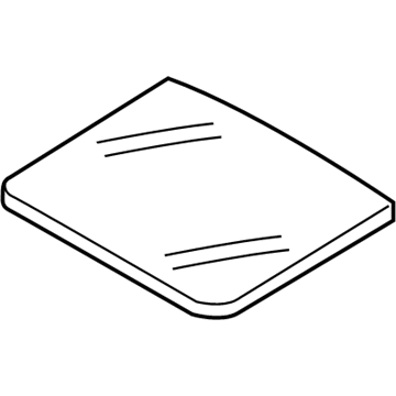 Volkswagen 5G9-877-055-9B9 Sunroof Glass